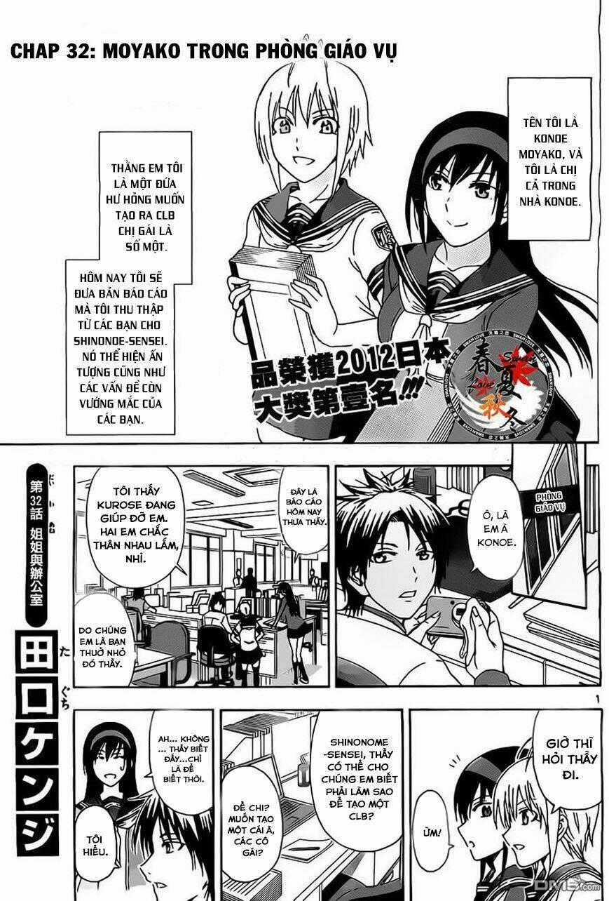 Ane Log - Moyako Neesan No Tomaranai Monologue Chapter 32 trang 1