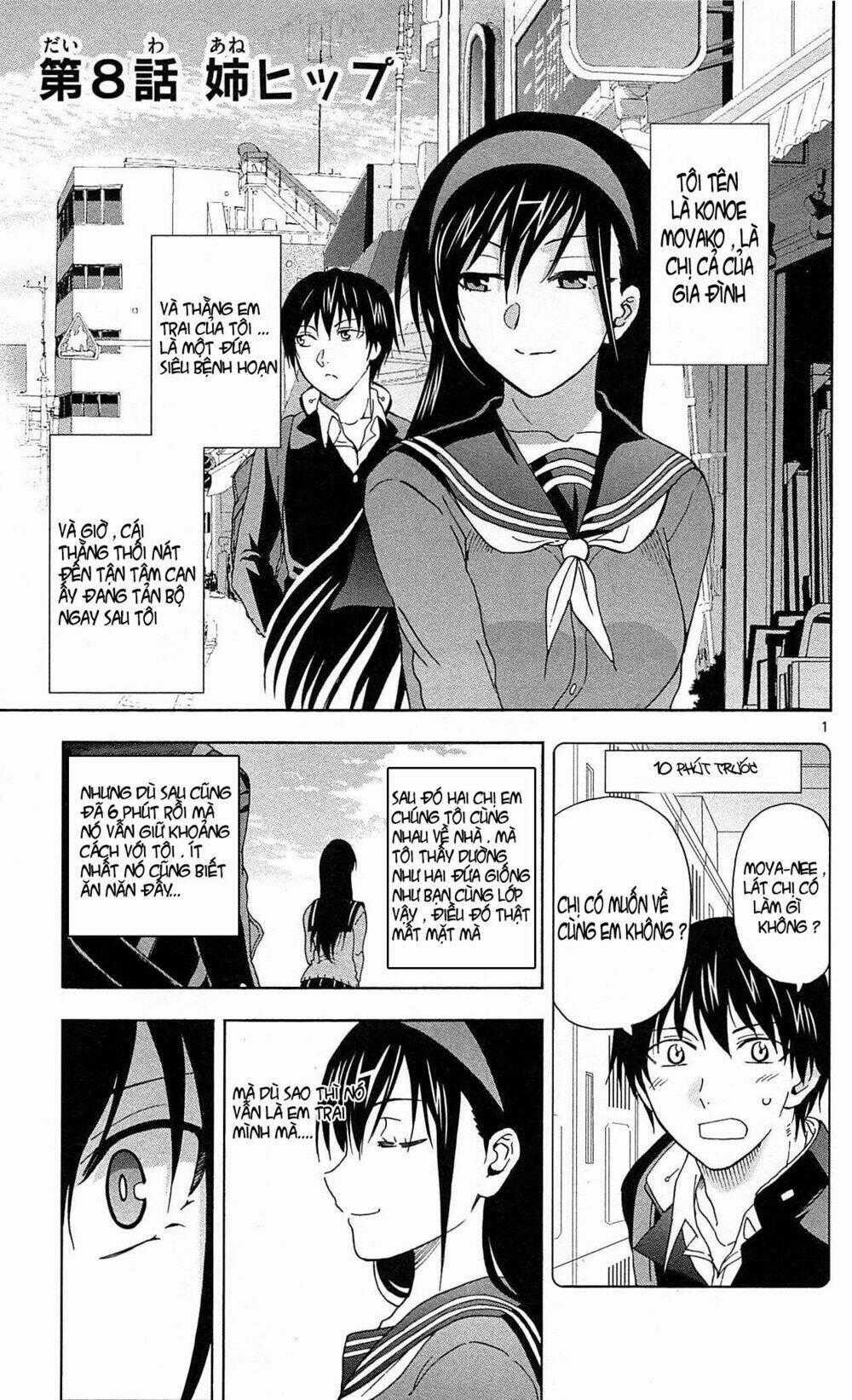 Ane Log - Moyako Neesan No Tomaranai Monologue Chapter 8 trang 1