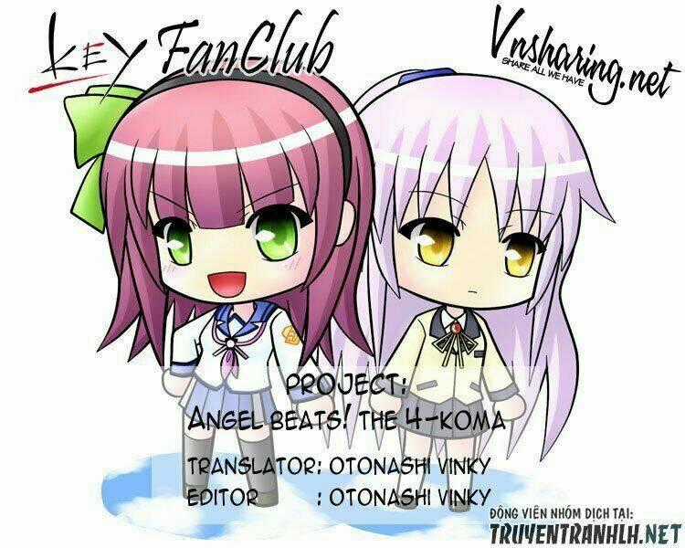 Angel Beats! The 4-Koma - Our Battle Chapter 1 trang 0