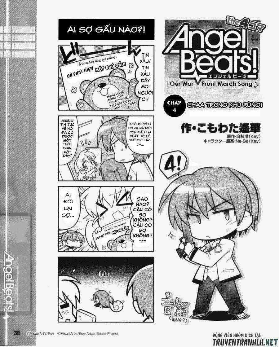 Angel Beats! The 4-Koma - Our Battle Chapter 4 trang 1