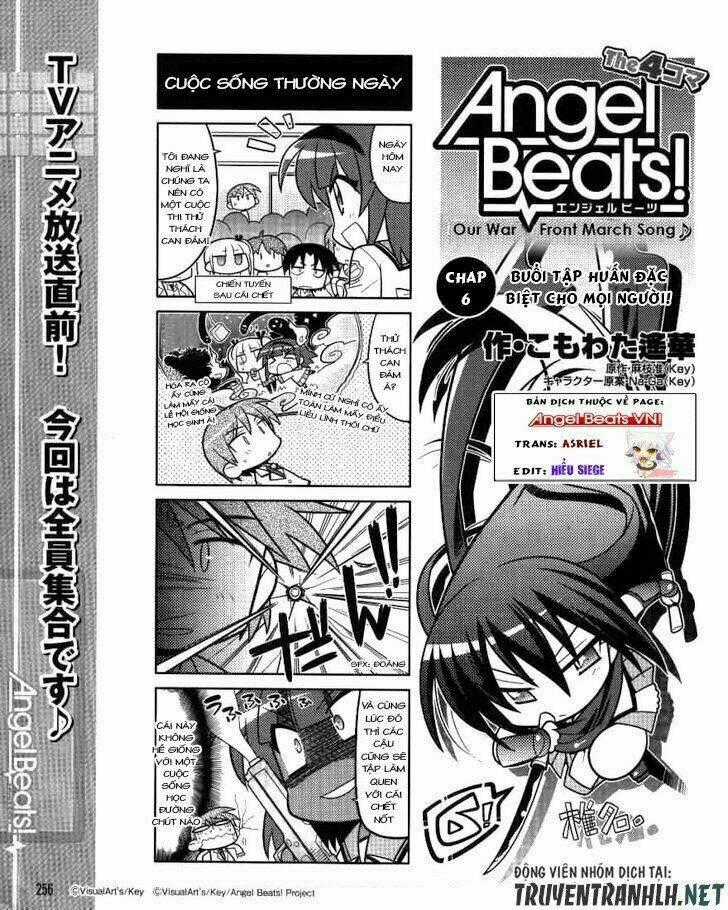 Angel Beats! The 4-Koma - Our Battle Chapter 6 trang 1