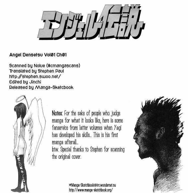 Angel Densetsu Chapter 1 trang 0