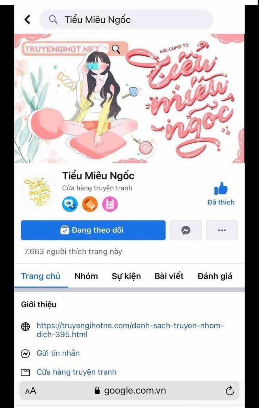 Ánh Sáng Vàng Của Bình Minh Chapter 59 trang 1