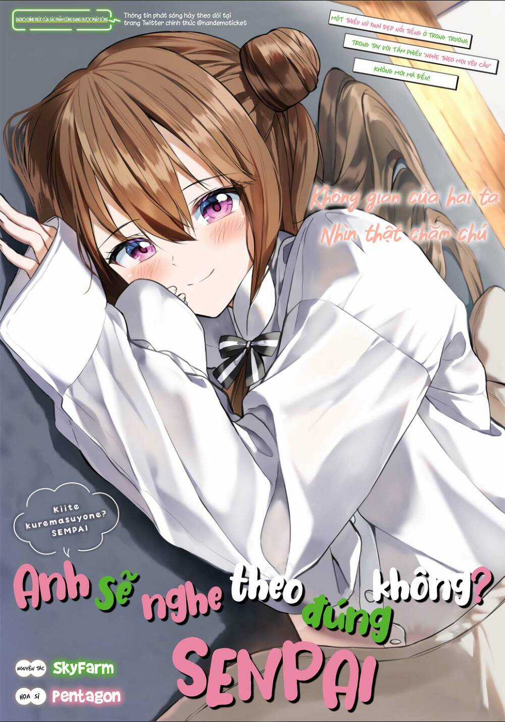 Anh Sẽ Nghe Lời Em Chứ? Senpai Chapter 8 trang 0