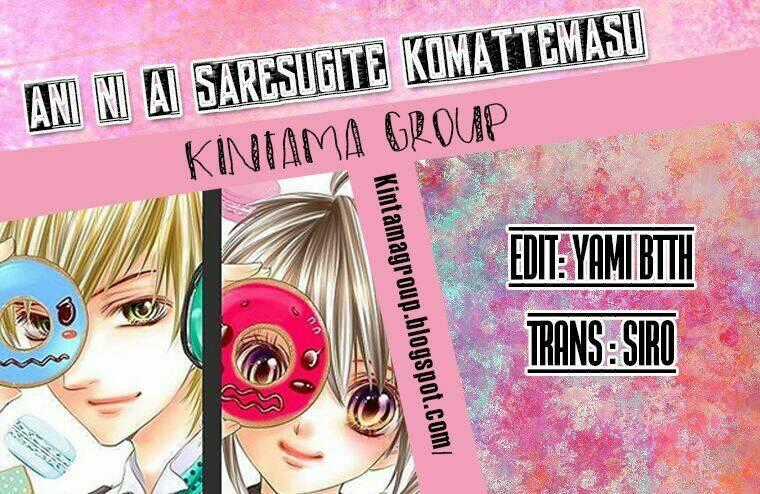 Ani Ni Aisaresugite Komattemasu Chapter 1.1 trang 1