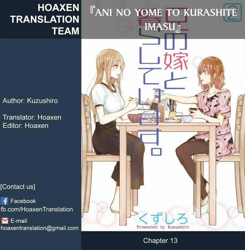 Ani No Yome To Kurashite Imasu Chapter 13 trang 0