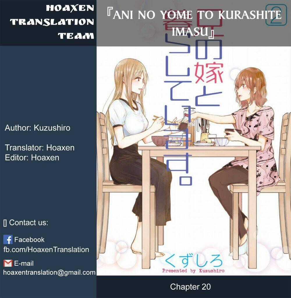 Ani No Yome To Kurashite Imasu Chapter 20 trang 0