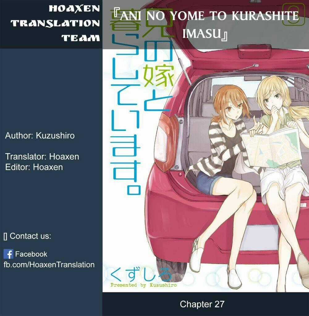 Ani No Yome To Kurashite Imasu Chapter 28 trang 0