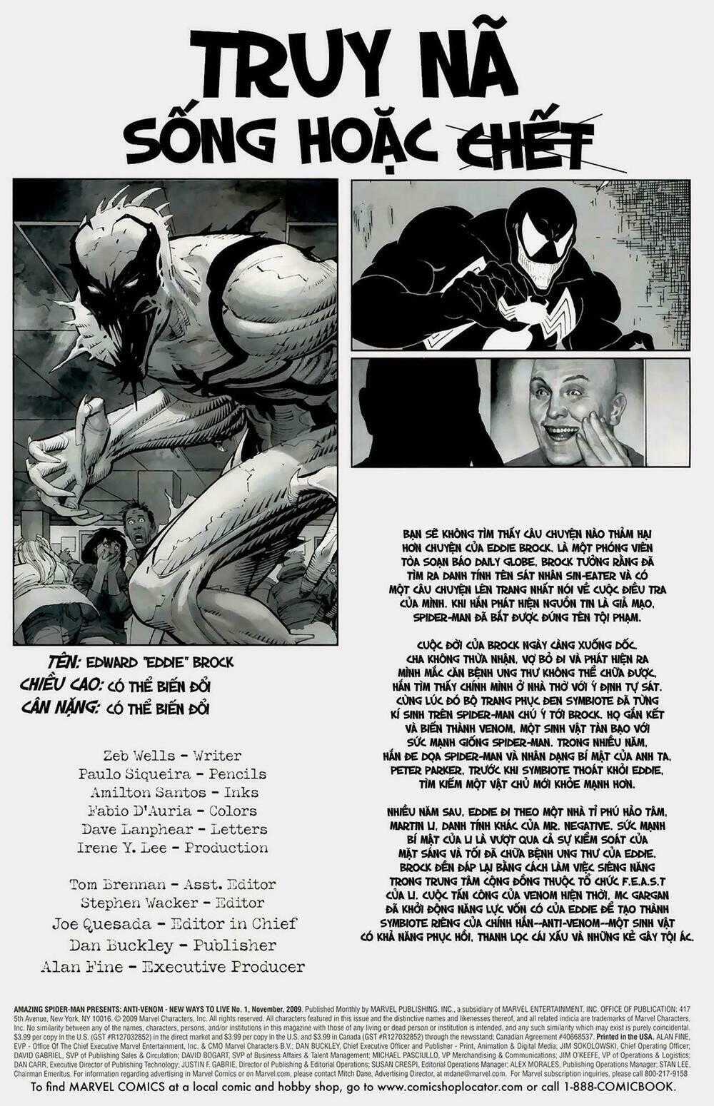 Anti-Venom New Way To Live Chapter 1 trang 1