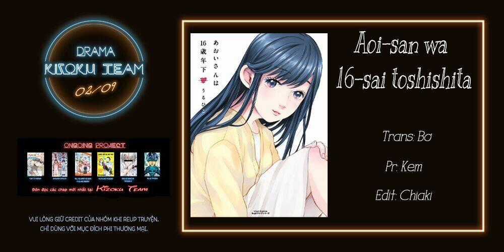 Aoi-San Nhỏ Hơn Tôi 16 Tuổi Chapter 3 trang 1