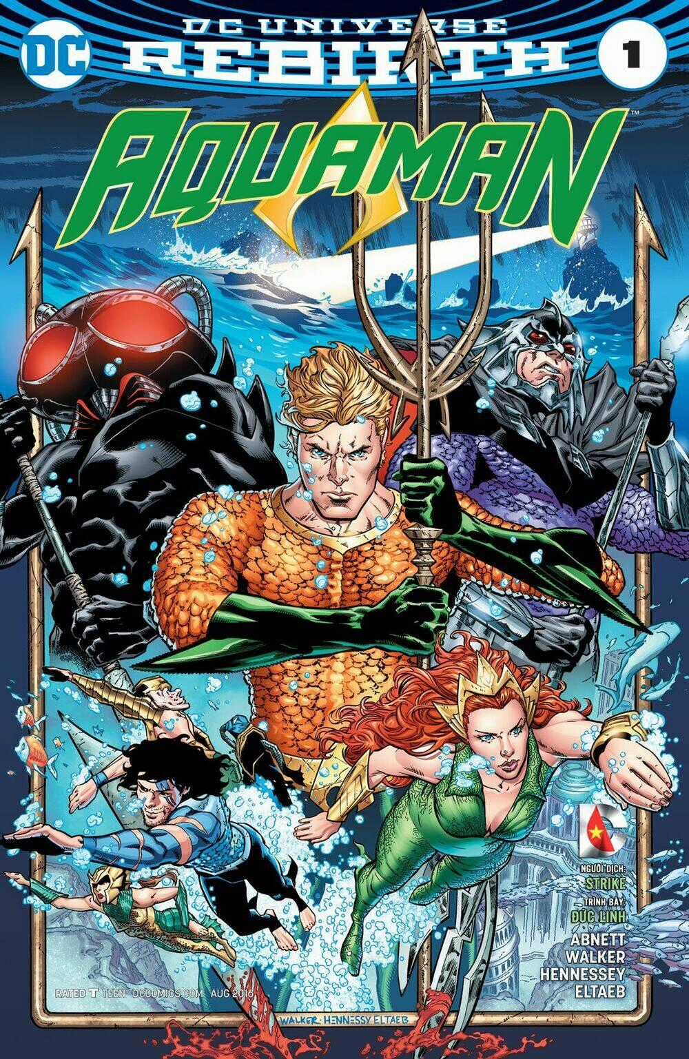 Aquaman 2016 Chapter 1 trang 0