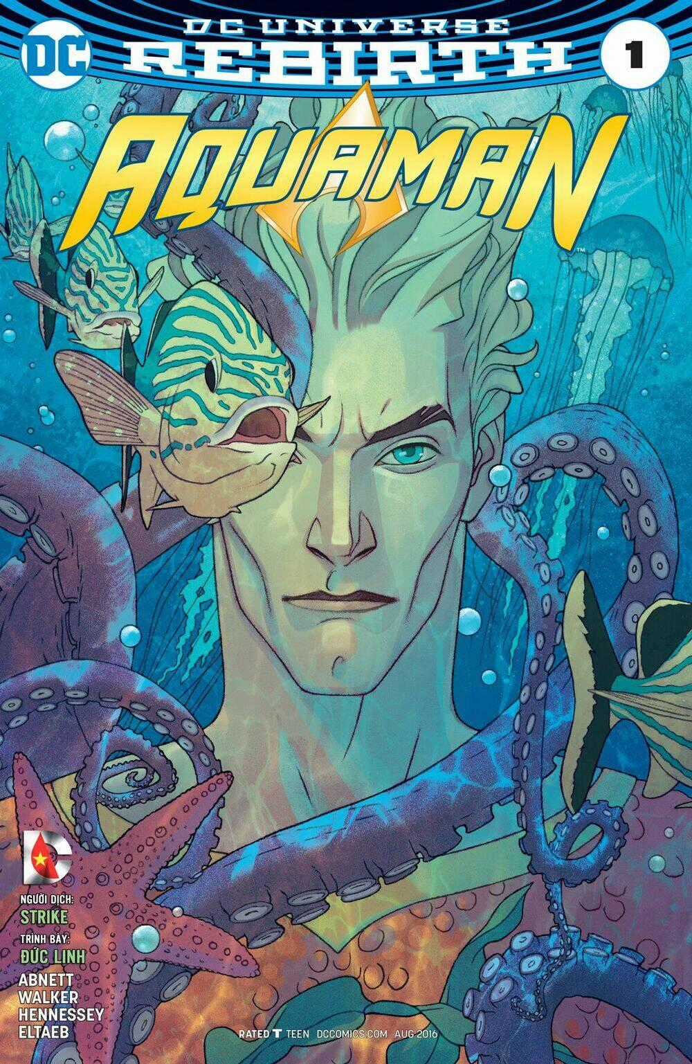 Aquaman 2016 Chapter 1 trang 1