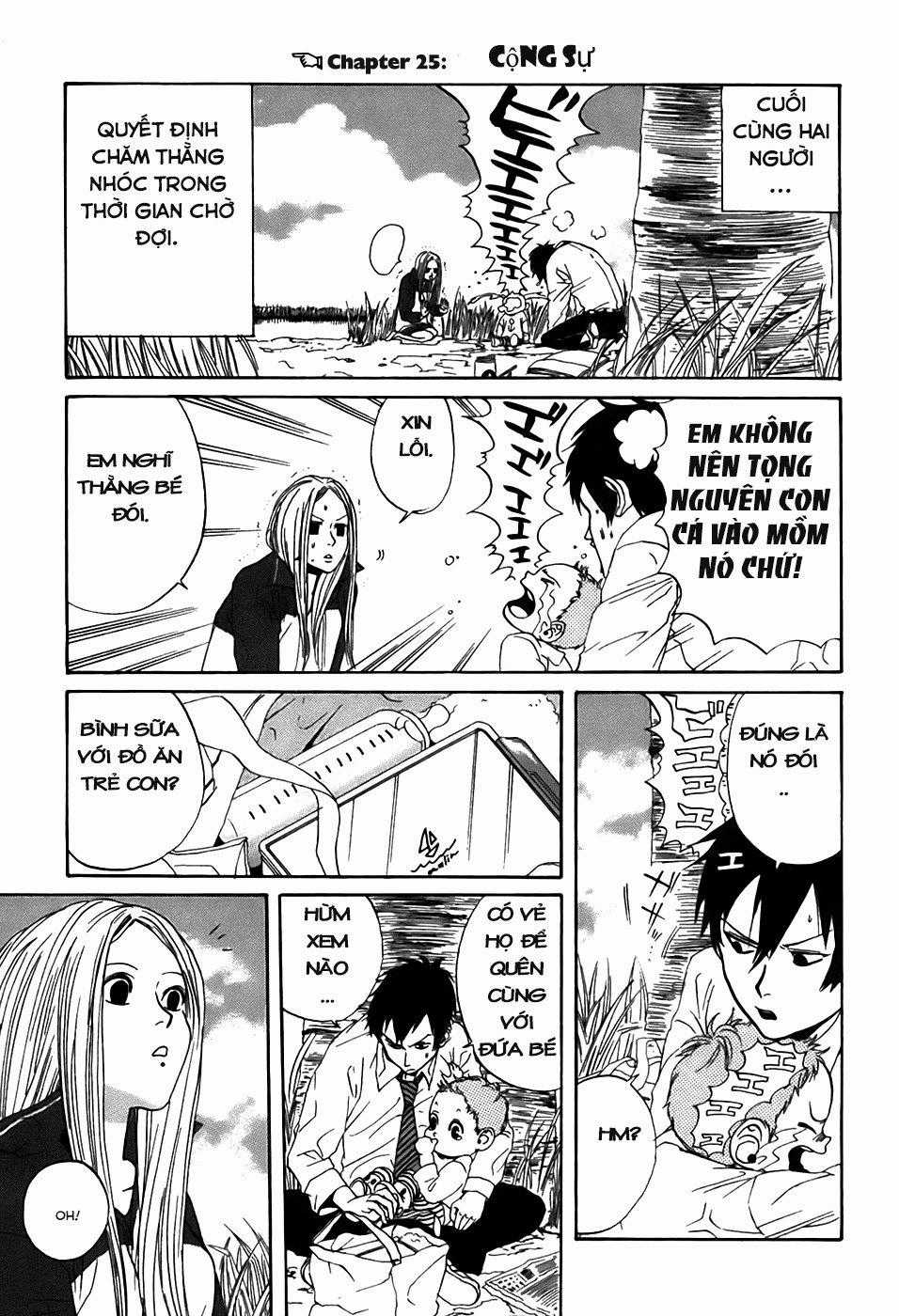 Arakawa Under The Bridge Chapter 25 trang 1