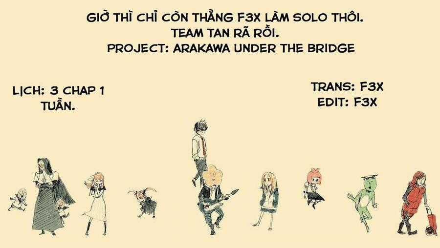 Arakawa Under The Bridge Chapter 79 trang 1