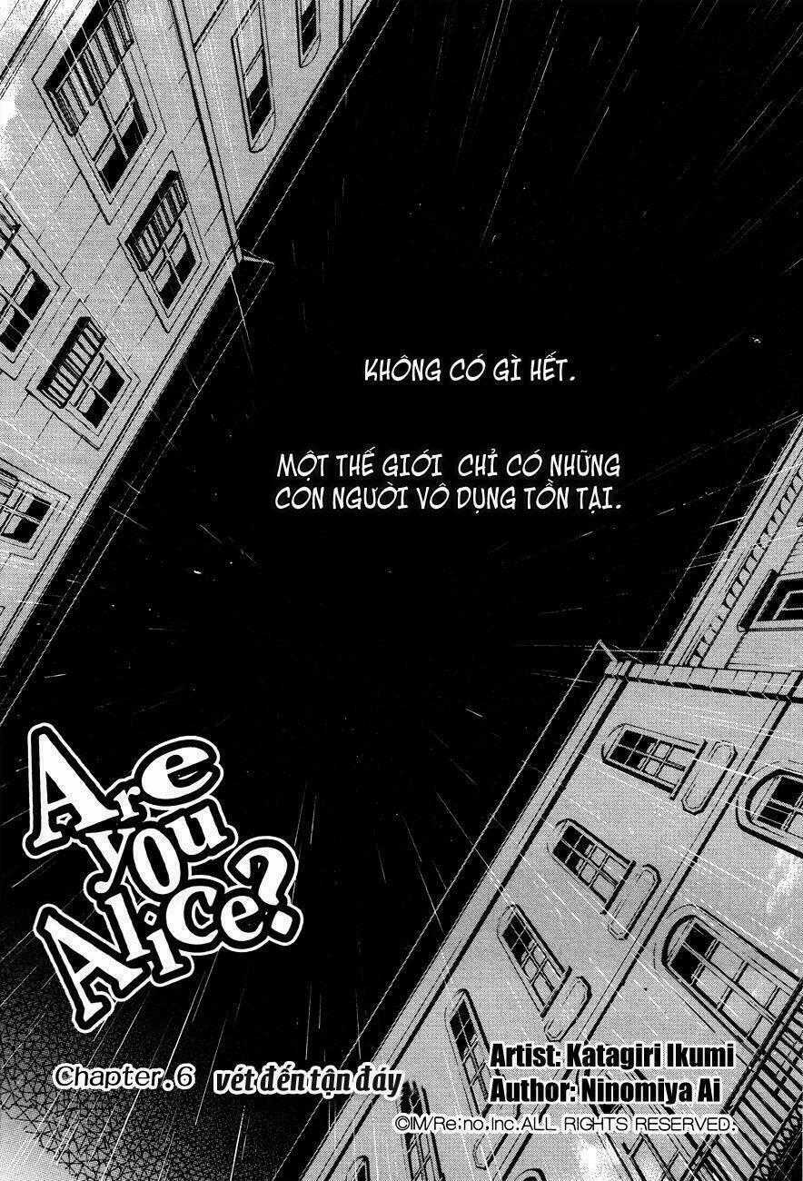 Are you Alice? Chapter 6 trang 1