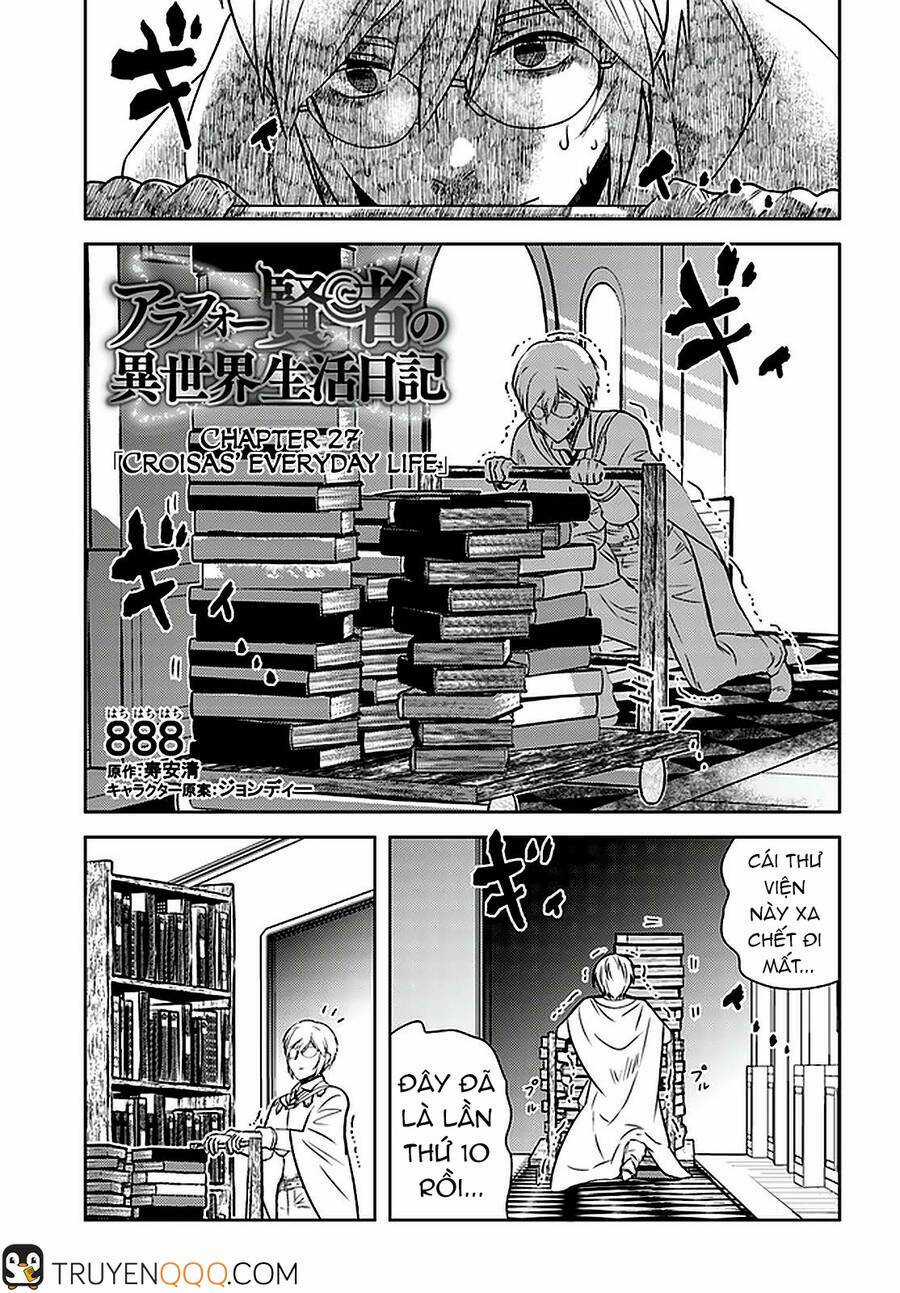 Around 40 Kenja No Isekai Seikatsu Nikki Chapter 27 trang 1