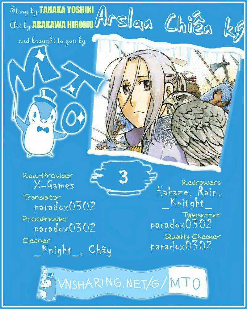 Arslan Chiến Ký Chapter 3 trang 0