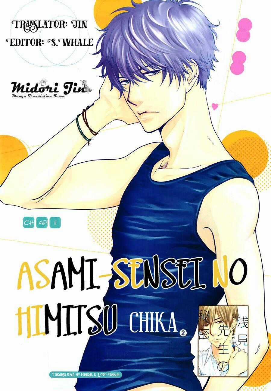 Asami-Sensei No Himitsu Chapter 11 trang 0