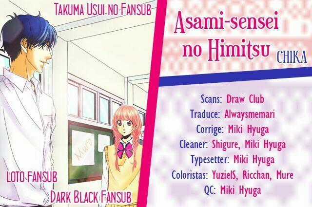 Asami-Sensei No Himitsu Chapter 3 trang 0