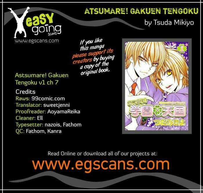 Atsumare! Gakuen Tengoku Chapter 7 trang 1