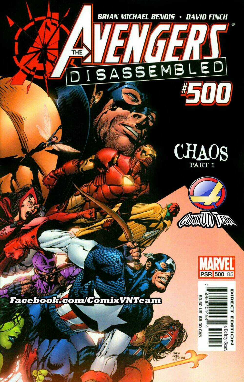 Avengers Disassembled Chapter 1 trang 0