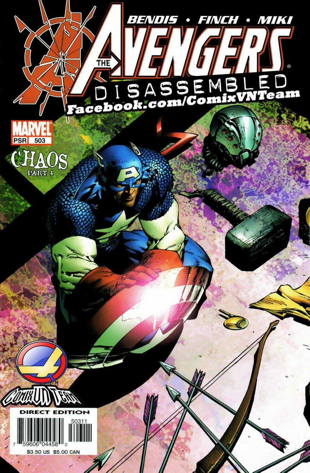 Avengers Disassembled Chapter 4 trang 0