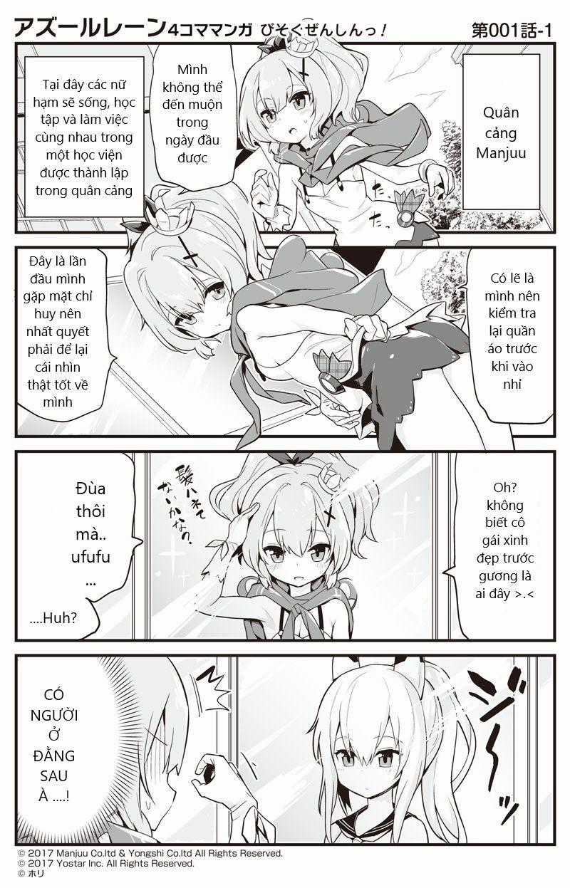 Azur Lane 4Koma Chapter 1.1 trang 1