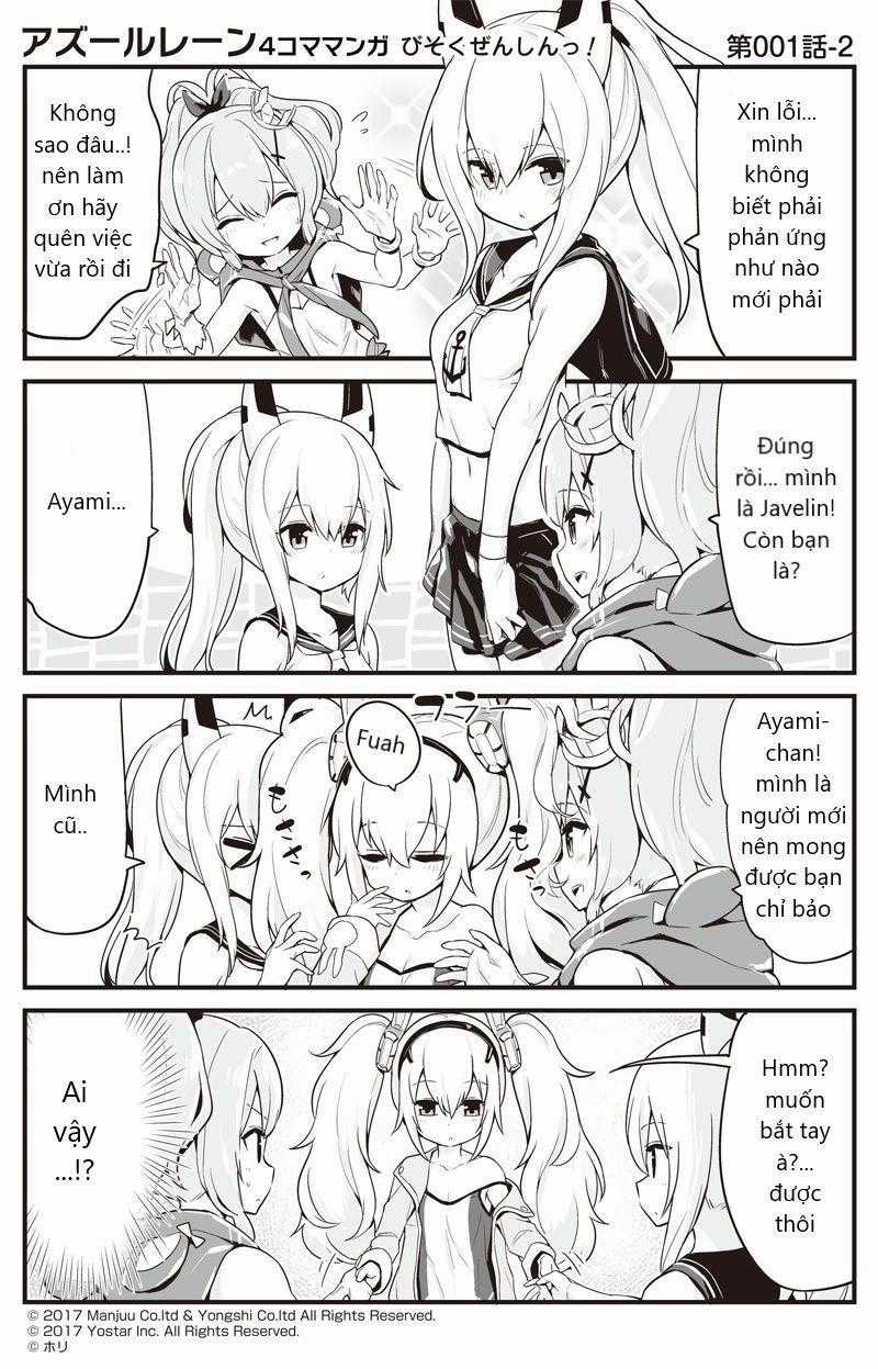 Azur Lane 4Koma Chapter 1.2 trang 1