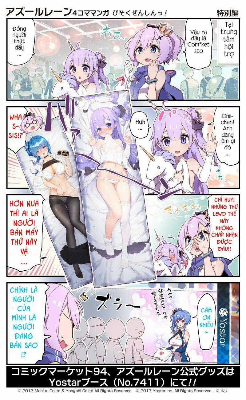 Azur Lane 4Koma Chapter 10.5 trang 1