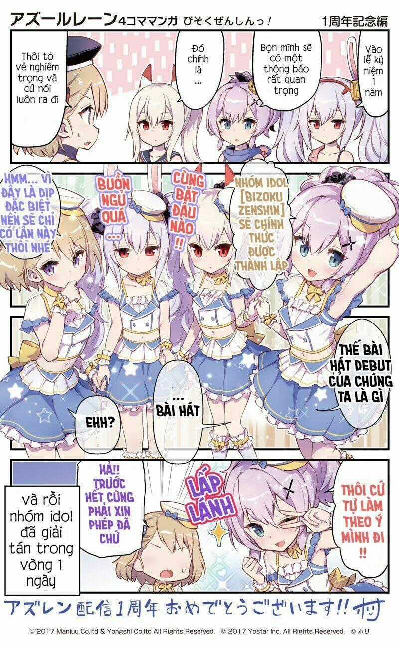 Azur Lane 4Koma Chapter 12.1 trang 1