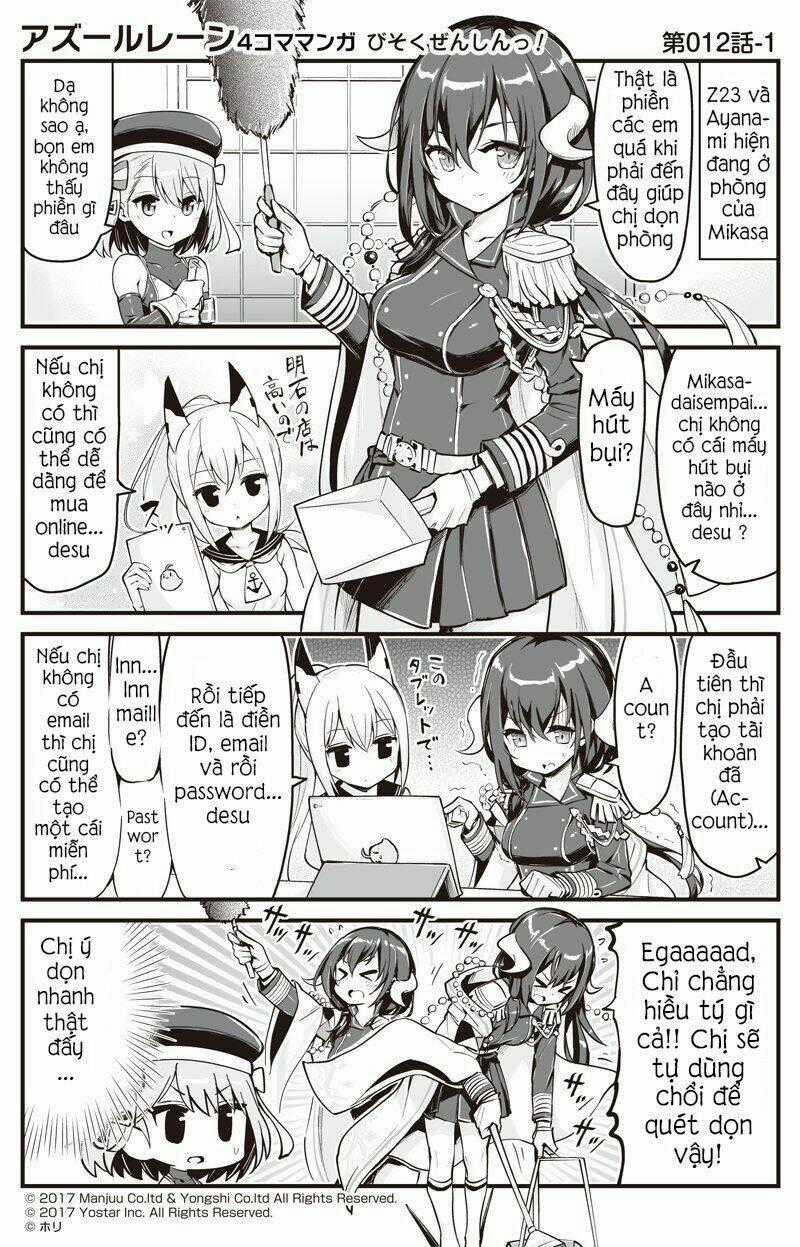 Azur Lane 4Koma Chapter 12 trang 1