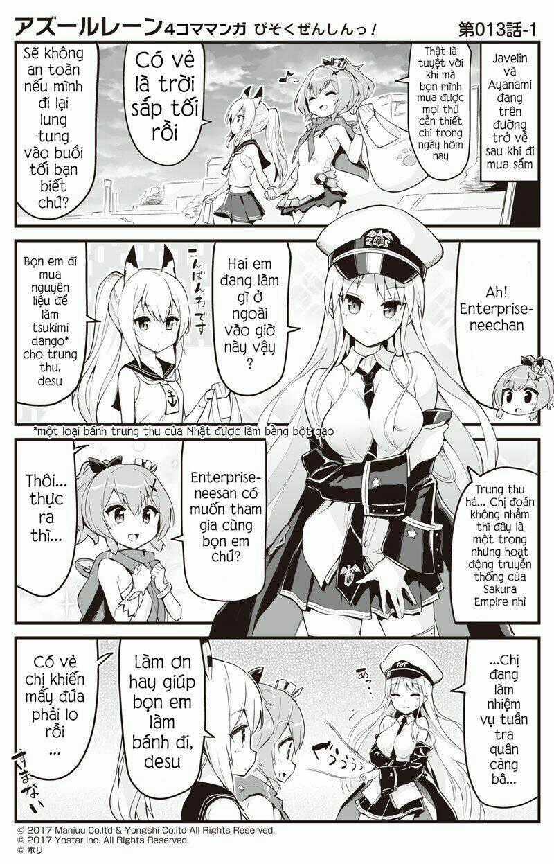 Azur Lane 4Koma Chapter 13 trang 1