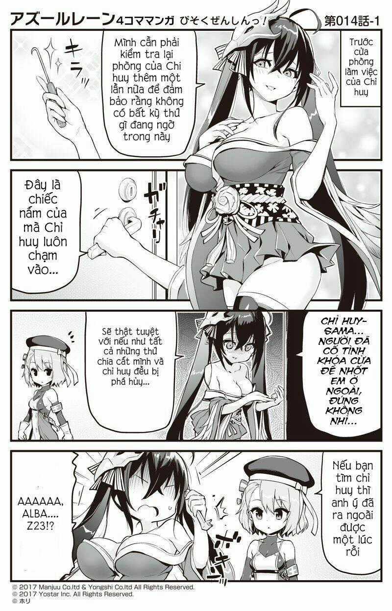 Azur Lane 4Koma Chapter 14.1 trang 1