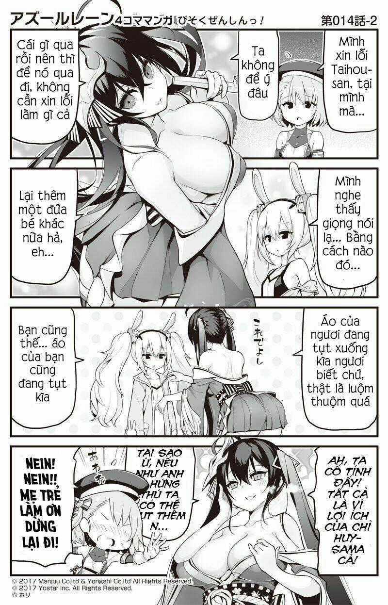 Azur Lane 4Koma Chapter 14.2 trang 1