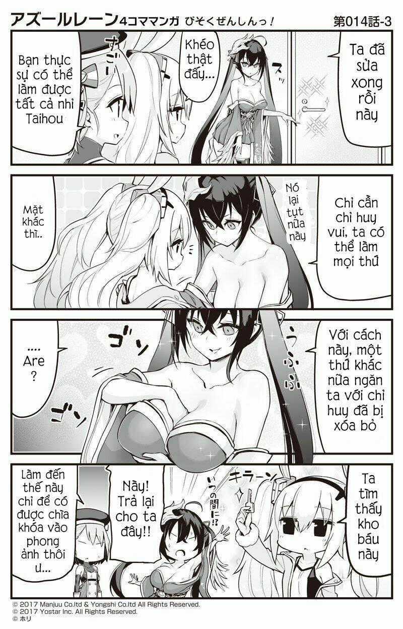 Azur Lane 4Koma Chapter 14.3 trang 1