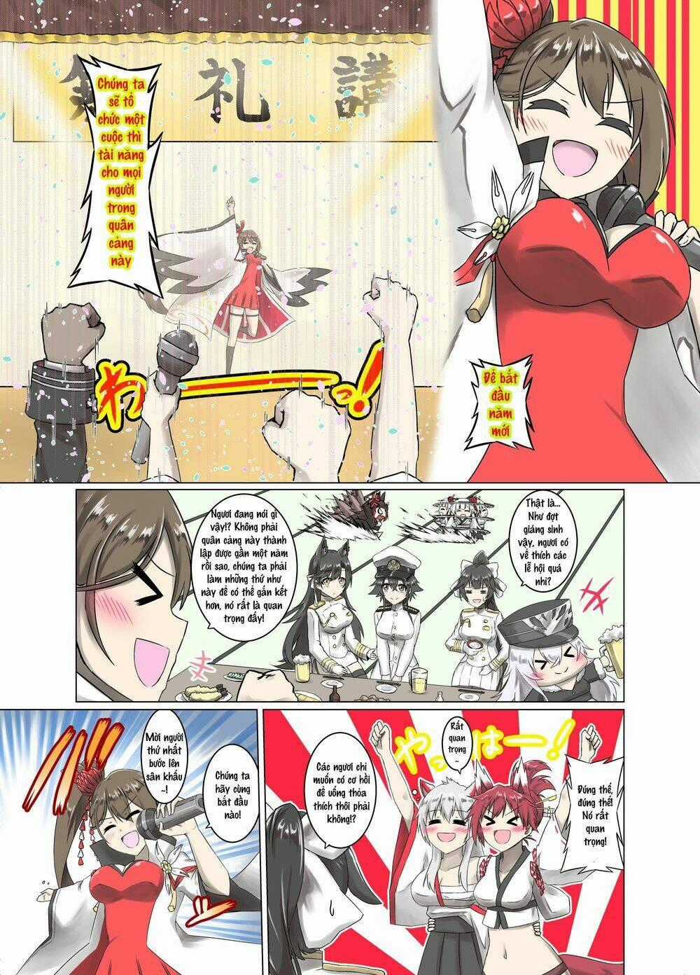 Azur Lane 4Koma Chapter 18 trang 1