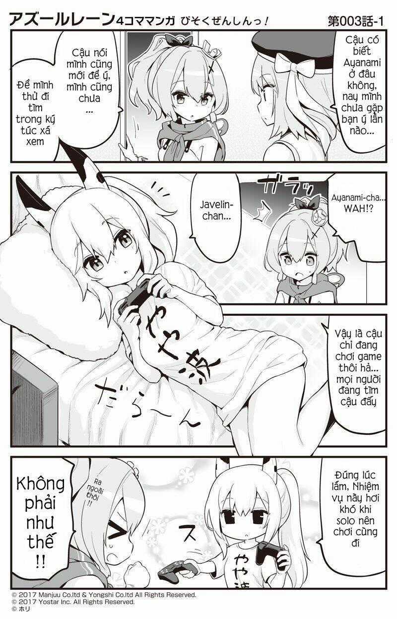 Azur Lane 4Koma Chapter 3 trang 0