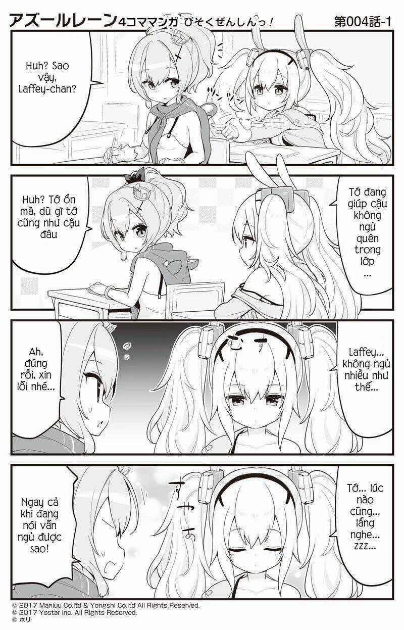 Azur Lane 4Koma Chapter 4 trang 0