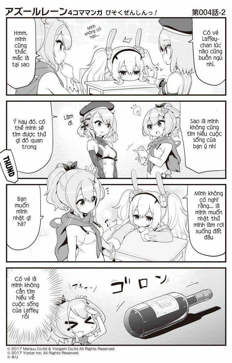 Azur Lane 4Koma Chapter 4 trang 1