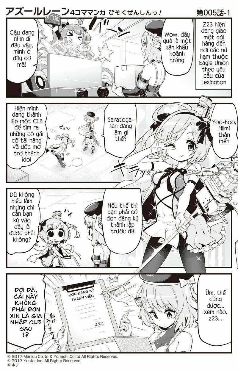 Azur Lane 4Koma Chapter 6 trang 1