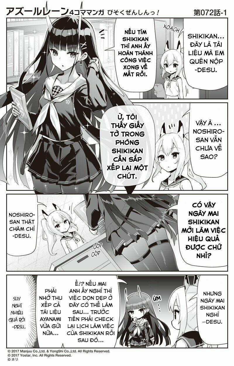 Azur Lane 4Koma Chapter 72 trang 1