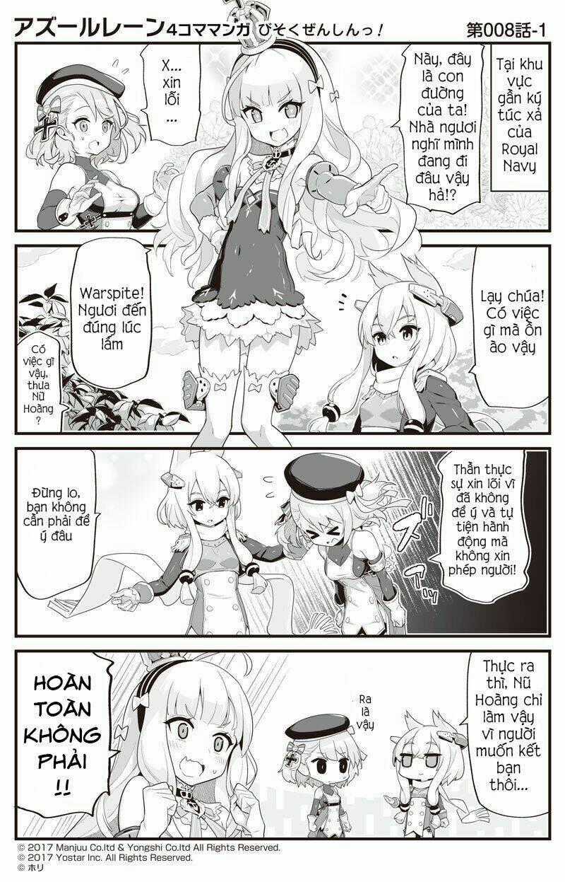 Azur Lane 4Koma Chapter 8 trang 1