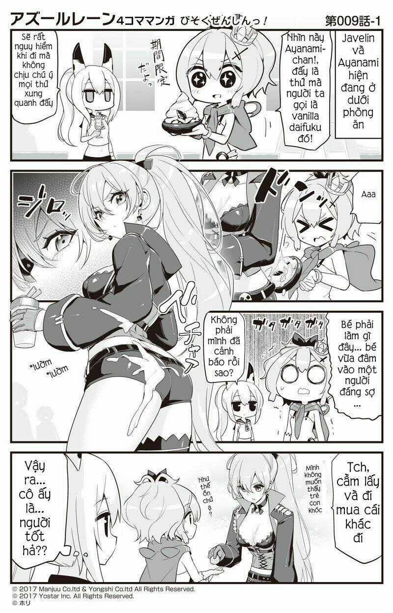 Azur Lane 4Koma Chapter 9 trang 1