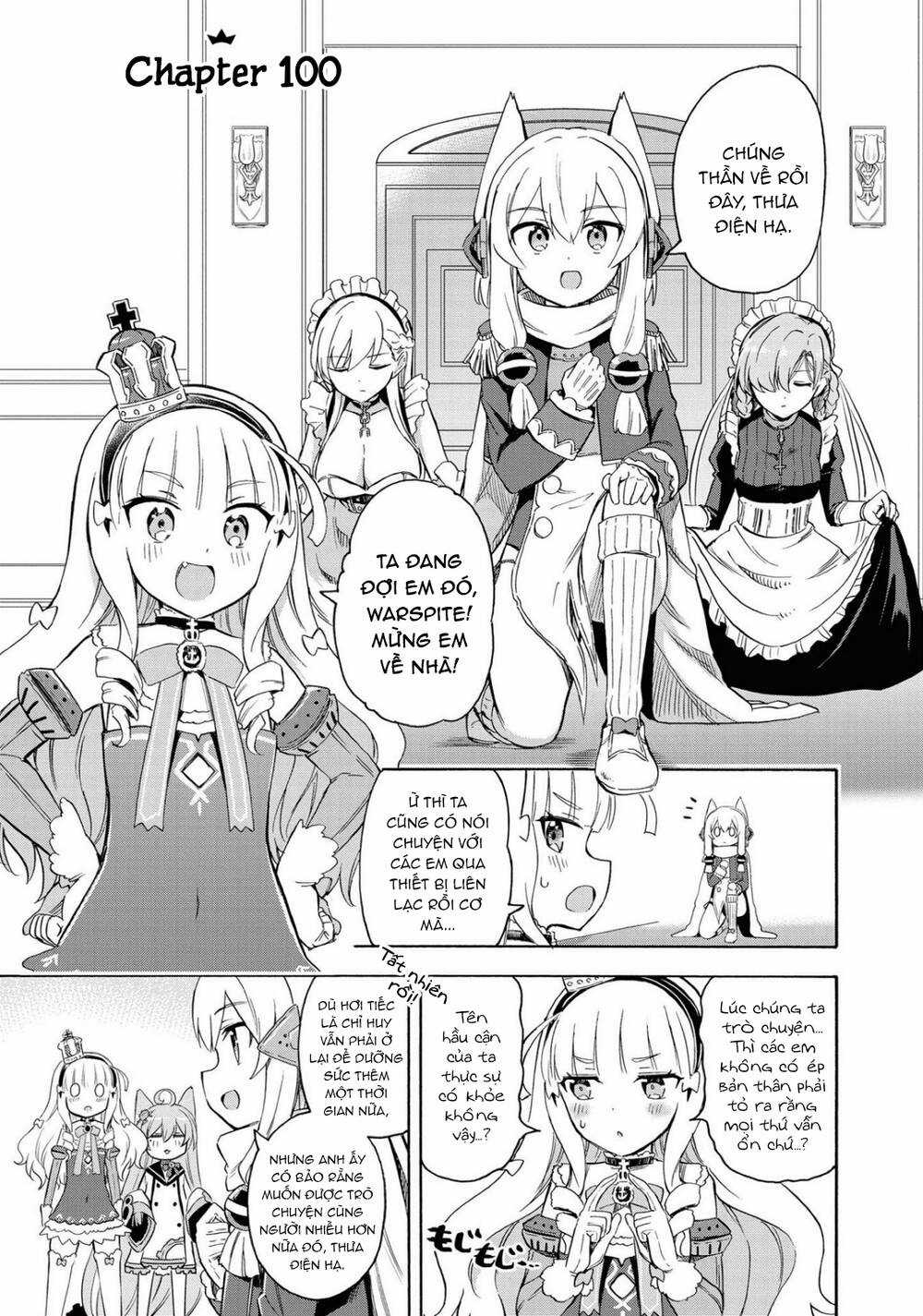 Azur Lane: Queen Order Chapter 100 trang 0