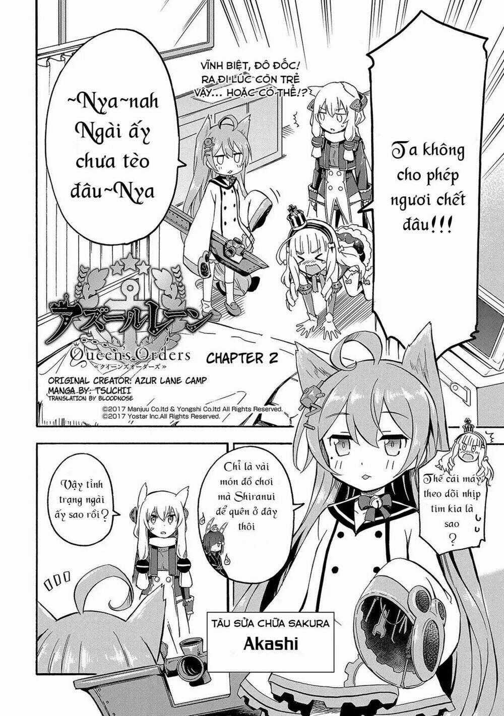 Azur Lane: Queen Order Chapter 2 trang 1