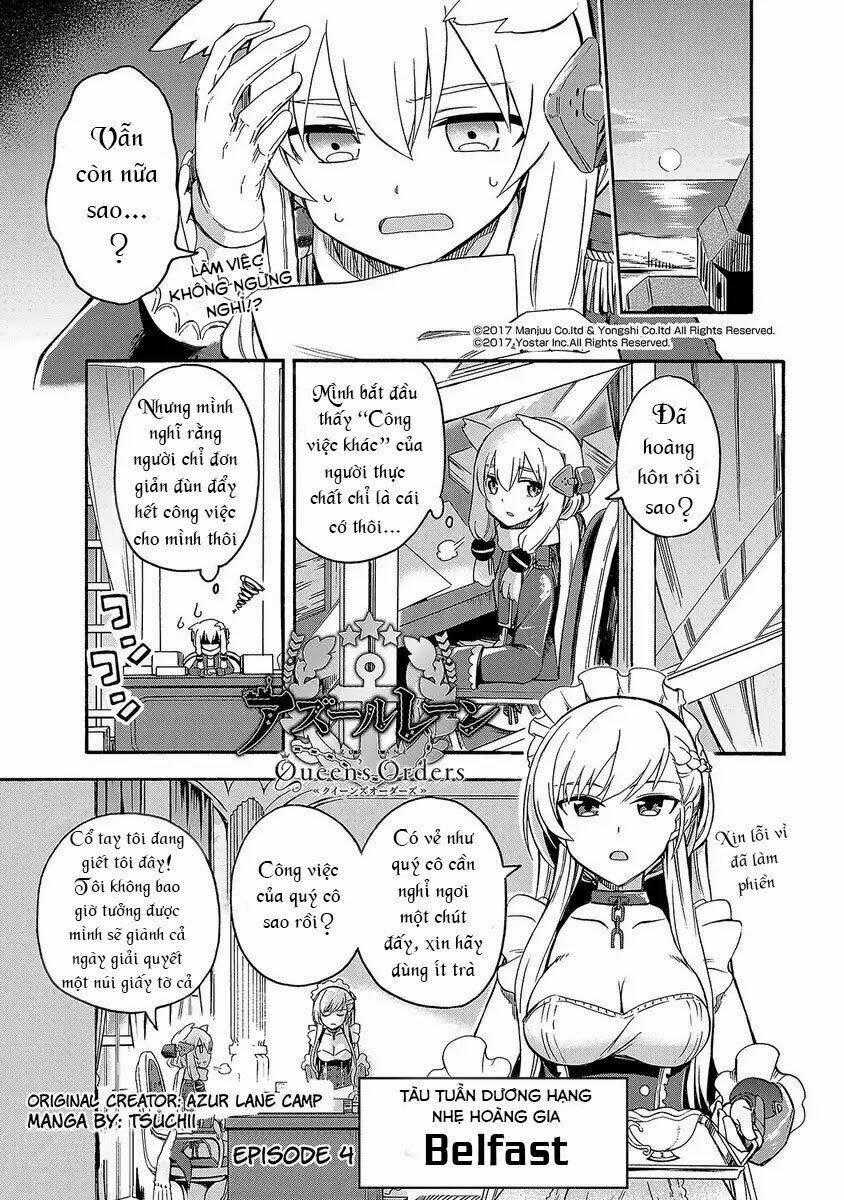 Azur Lane: Queen Order Chapter 4 trang 0