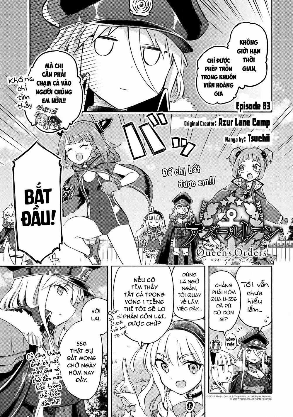 Azur Lane: Queen Order Chapter 83 trang 0