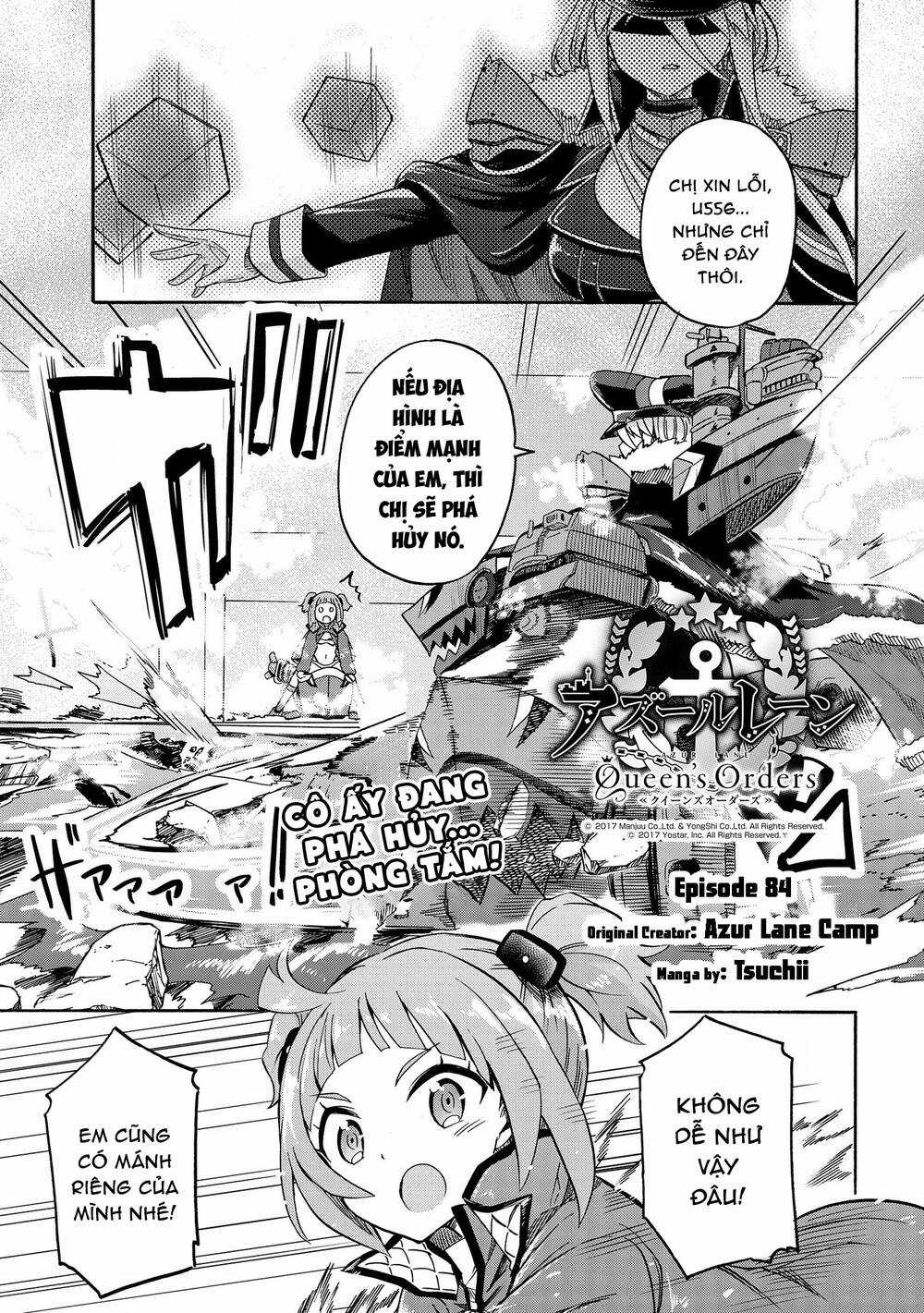 Azur Lane: Queen Order Chapter 84 trang 0