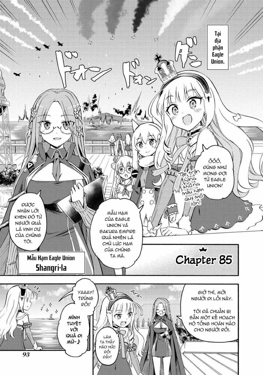 Azur Lane: Queen Order Chapter 85 trang 0