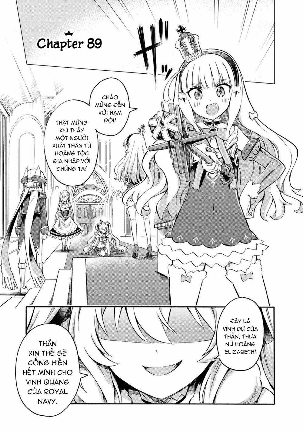 Azur Lane: Queen Order Chapter 89 trang 0